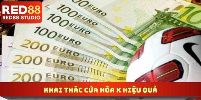 Khai thác cửa hòa X hiệu quả