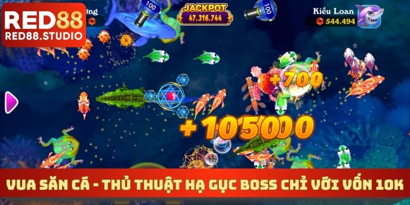 Vua Săn Cá - Thủ Thuật Hạ Gục Boss Chỉ Với Vốn 10K